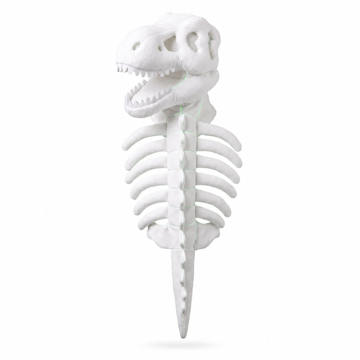 Turn off the lights and unleash a glowing prehistoric legend—giving your small-to-medium pet a show-stopping, ultra-comfortable Halloween look that creates unforgettable memories.