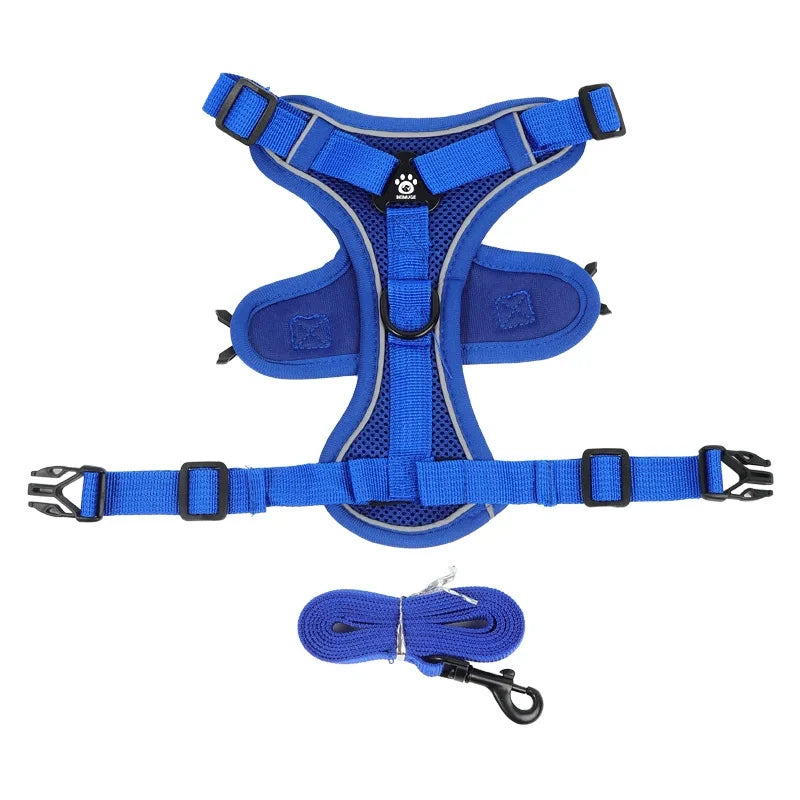 End the Tug-of-War: The Professional 2-in-1 No-Pull Harness for Active Explorers