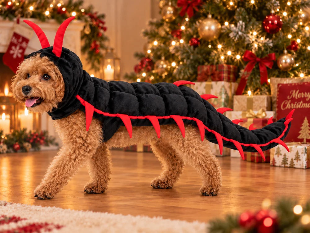 Skip the boring store-bought pumpkin cape. Crown your fur-baby the undisputed showstopper of Halloween