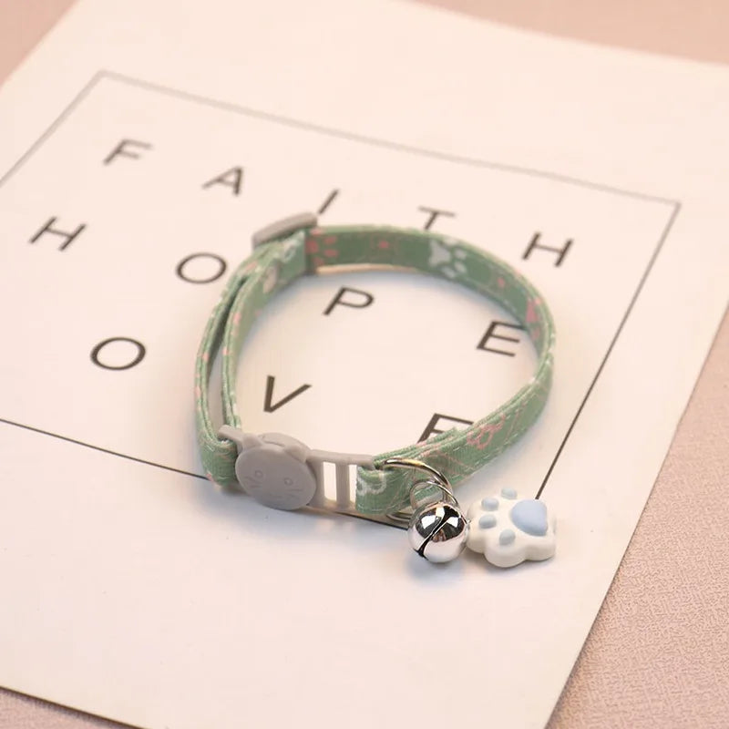 Colorful Dog & Cat Collar with Bell