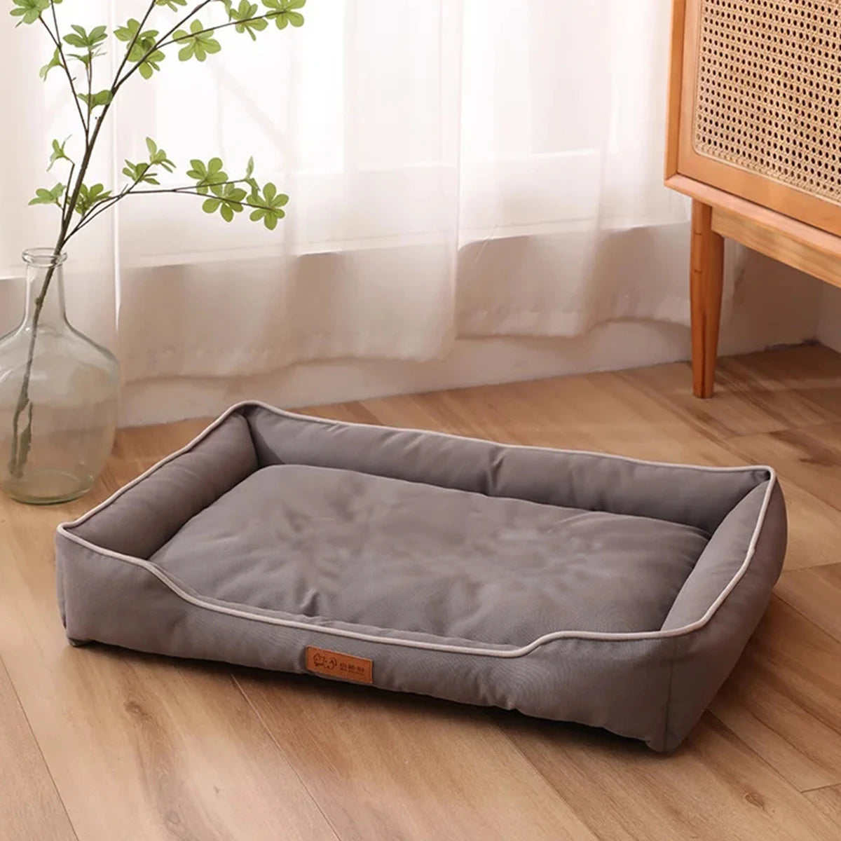 Provide your loyal companion with a luxurious, unshakeable sanctuary of deep sleep, while keeping your chic living room flawlessly elegant.
