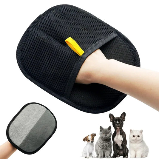 Pet Hair Remover Mitt for Furniture | Reusable Lint Brush Glove for Sofa & Clothes