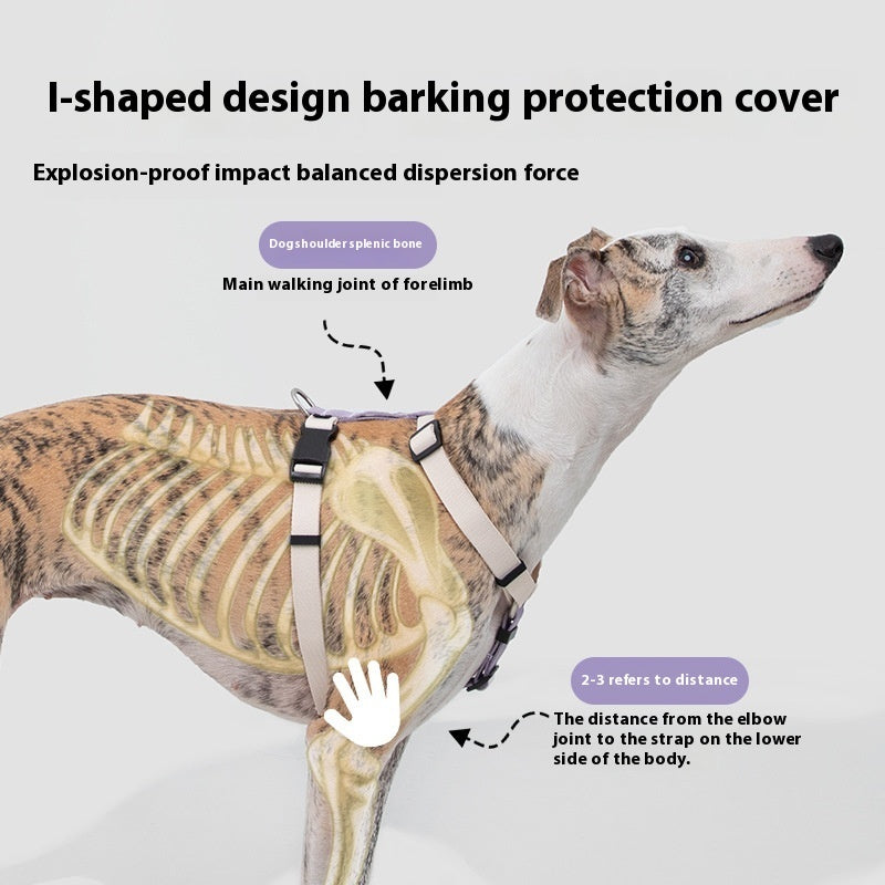 Valley I-Shaped Escape-Proof Harness | Lightweight Anti-Escape Vest