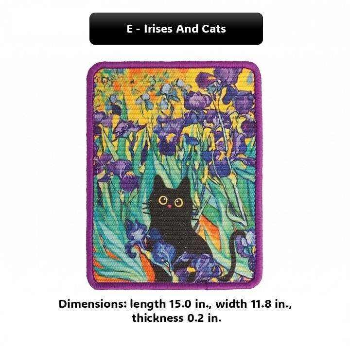 Turn your walls into a mindful gallery where eco-friendly design meets your cat's instinctual need for a satisfying, full-body stretch.