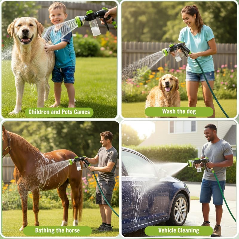 Transform messy bath times into a therapeutic outdoor spa ritual, keeping your pet blissful and your home completely stress-free.