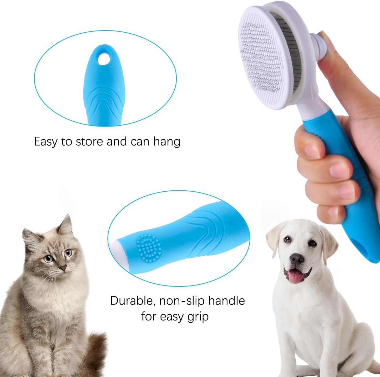 Transform the daily struggle against flying fur into a cloud-soft massage ritual—safely capturing loose undercoat while pampering your cat’s sensitive skin.