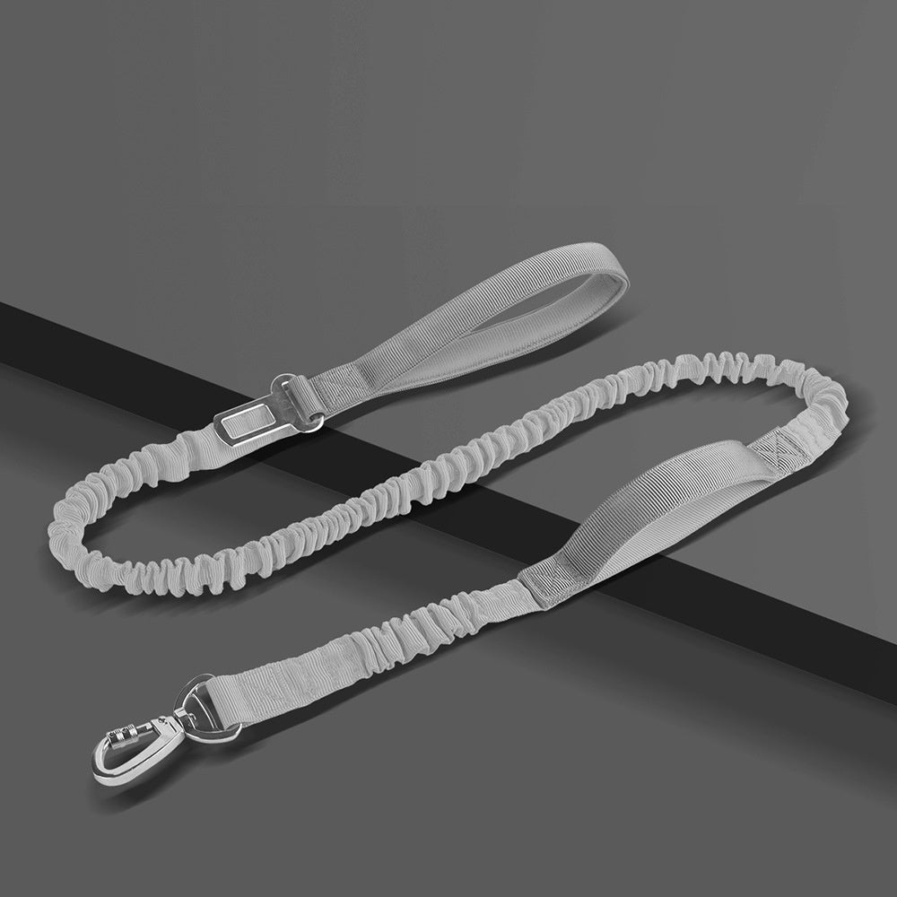 Shock Absorbing Bungee Dog Leash | Reflective "Anti-Burst" Buffer Lead