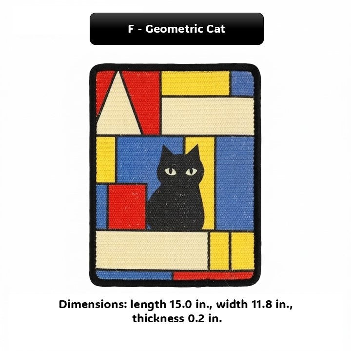 Turn your walls into a mindful gallery where eco-friendly design meets your cat's instinctual need for a satisfying, full-body stretch.