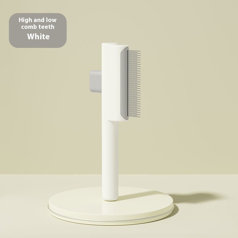 Self-Cleaning Slicker Brush | One-Click Knot Remover & Deshedding Tool