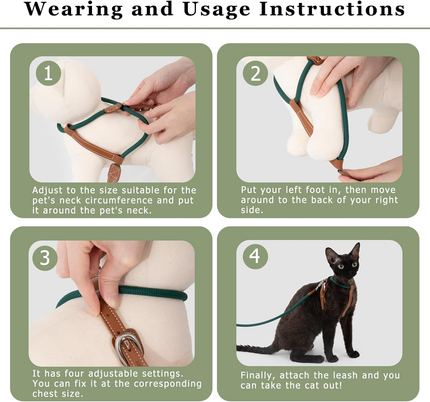 Unlock your indoor cat's natural curiosity with a featherlight, elegant harness that feels like a gentle hug—granting them the freedom to explore while giving you absolute peace of mind.