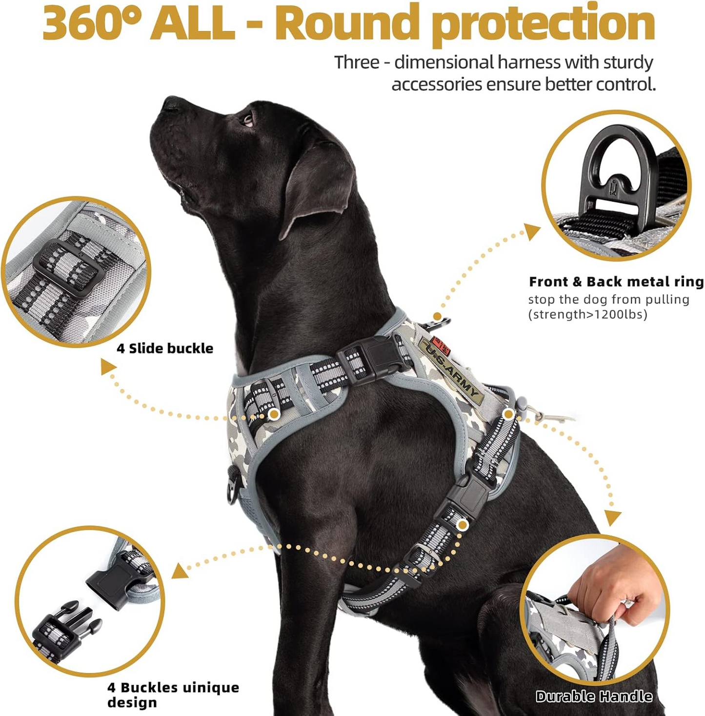 Empower your dog's inner explorer and reclaim your daily walks with a tactical, no-pull sanctuary built for ultimate safety and seamless control.