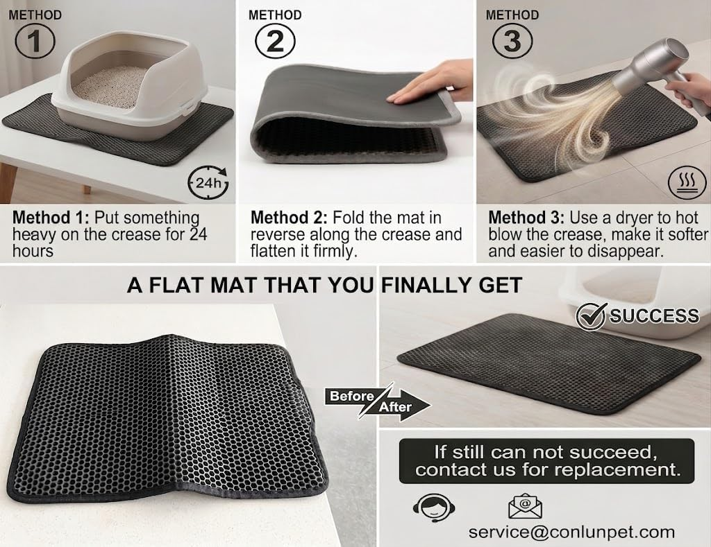 End the daily nightmare of stepping on crunchy litter with bare feet—reclaim your spotless, odor-free hardwood floors and carpets with an effortless trapping mat that cleans itself in seconds.