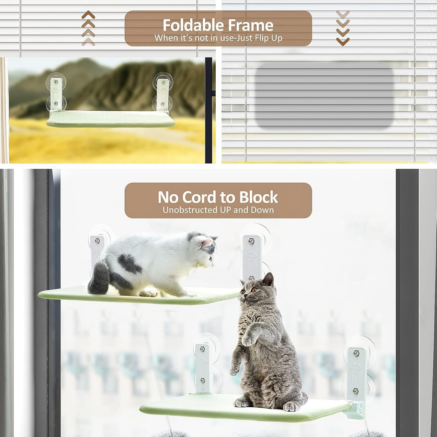 Elevate your cat’s daily routine into a luxurious, sky-high lounge—gently cradling them in refreshing comfort while opening up a vibrant, sunlit world of endless outdoor discovery.