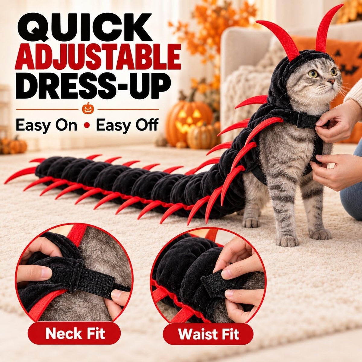 Skip the boring store-bought pumpkin cape. Crown your fur-baby the undisputed showstopper of Halloween