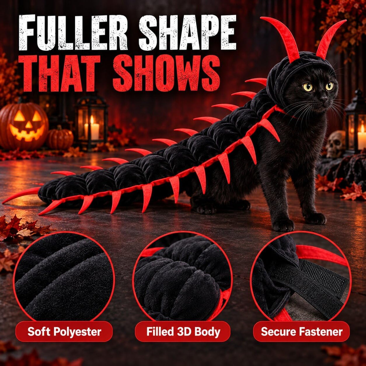 Skip the boring store-bought pumpkin cape. Crown your fur-baby the undisputed showstopper of Halloween