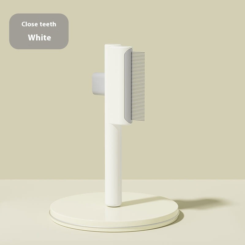 Self-Cleaning Slicker Brush | One-Click Knot Remover & Deshedding Tool