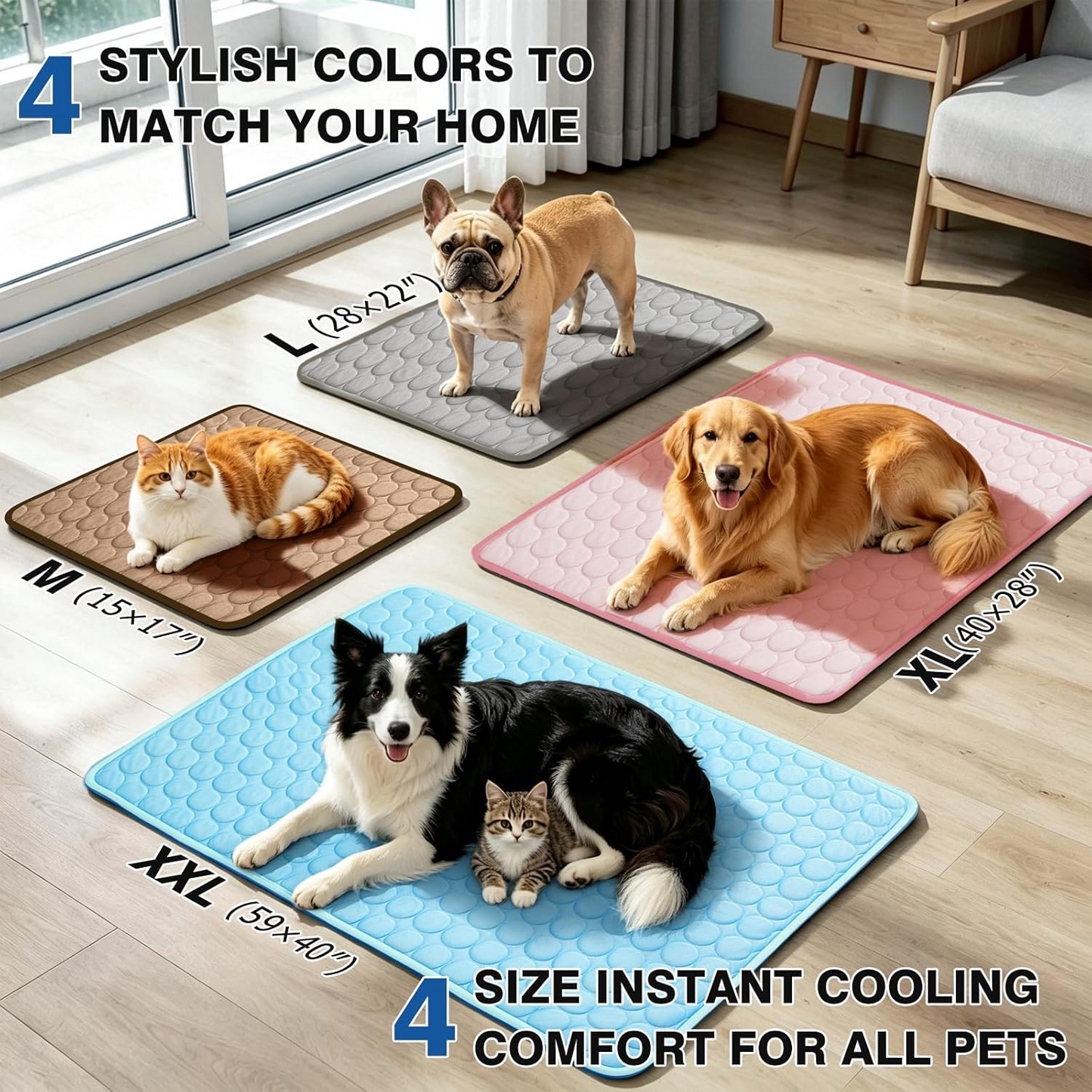 Give your pets the ultimate summer chill while effortlessly protecting your favorite furniture in beautiful style.