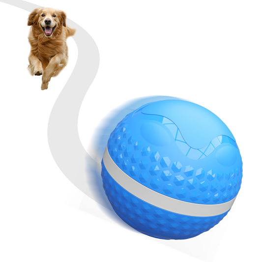 Smart Automatic Dog Ball | Motion Activated LED Toy for Large Dogs
