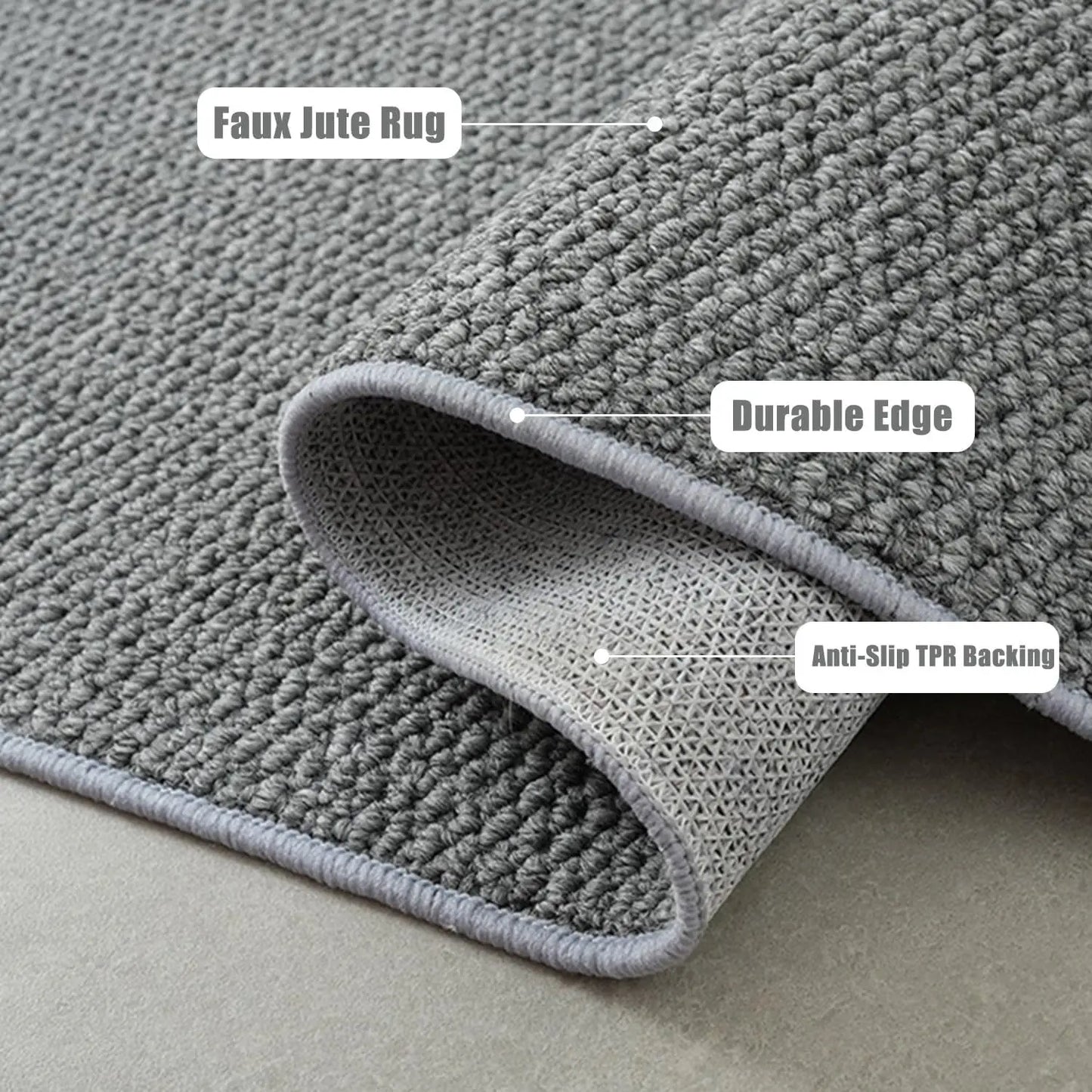 Imitation sisal cat scratching mat can be cut to size, non-slip, pineapple pattern, wear-resistant and scratching mat for cats