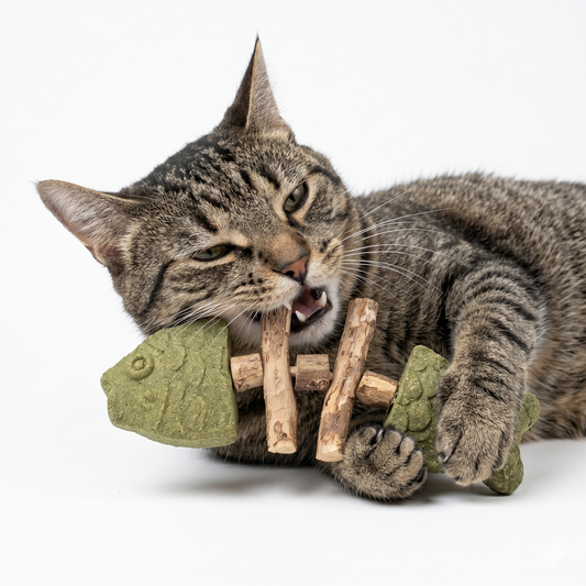 Bridge the gap between your cat’s primal urge to chew and a pristine, scratch-free home with a purely organic, indestructible dental sanctuary.