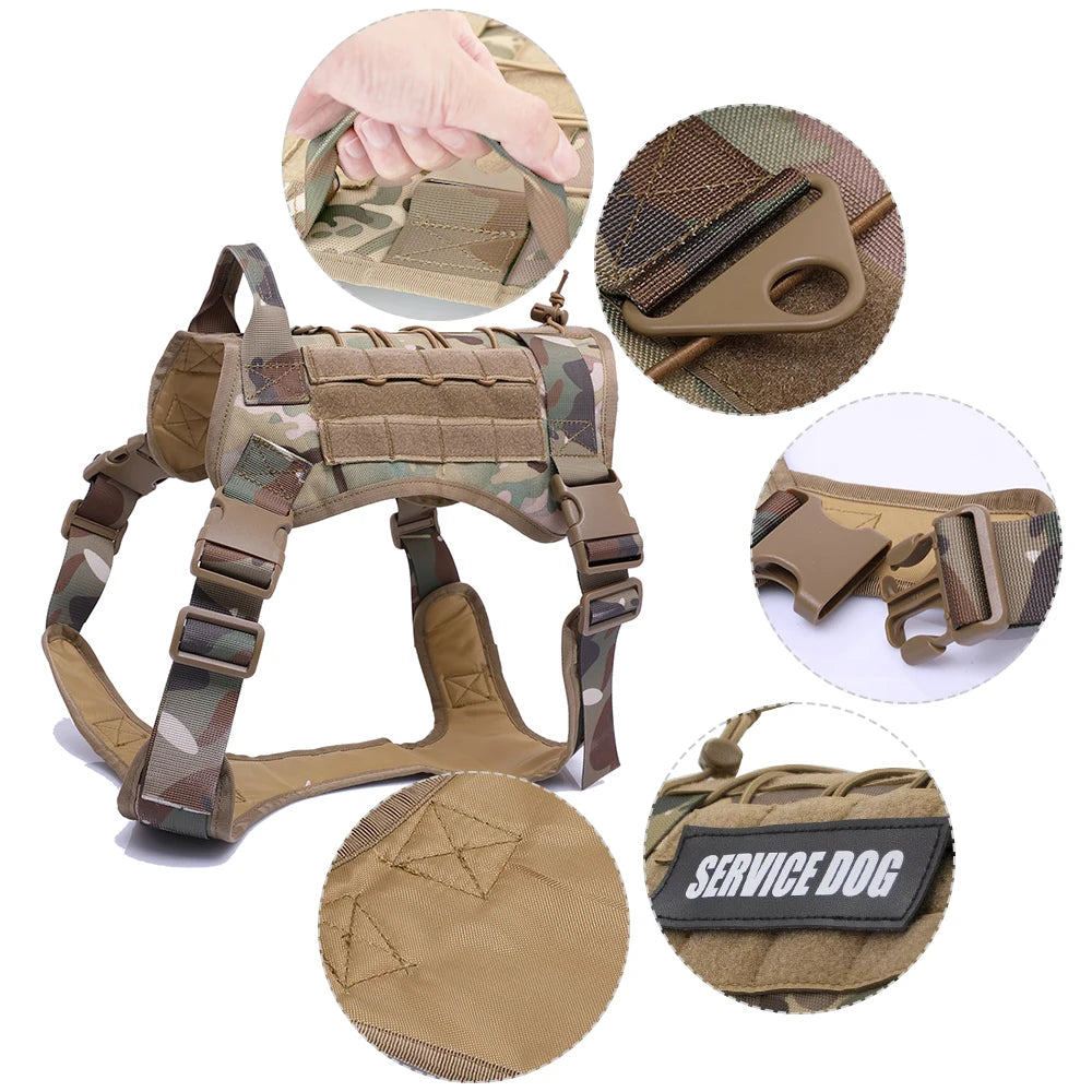 `Military Dog Harness & Training Vest