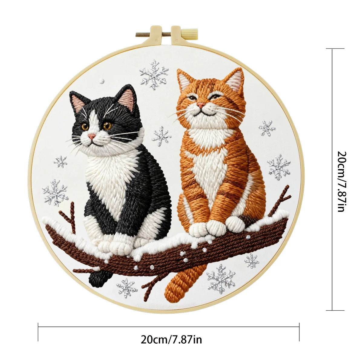 Because your winter nights call for mindful crafting, and your sanctuary deserves a touch of custom-framed feline warmth.
