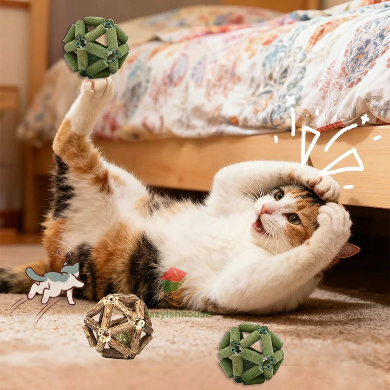 Awaken your cat’s natural vitality with a purely organic, handcrafted chew that transforms dental care into a mindful moment of holistic joy.