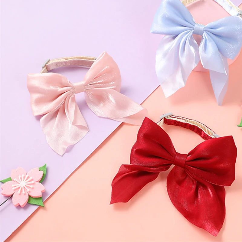 Pet Bow Tie Collar for Cats & Small Dogs