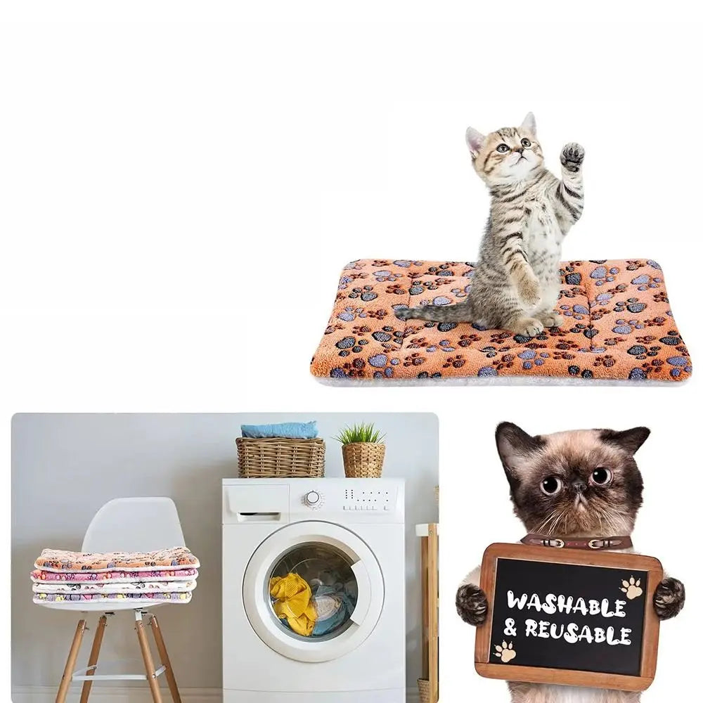 Soft Warm Pet Bed Mat (Washable)