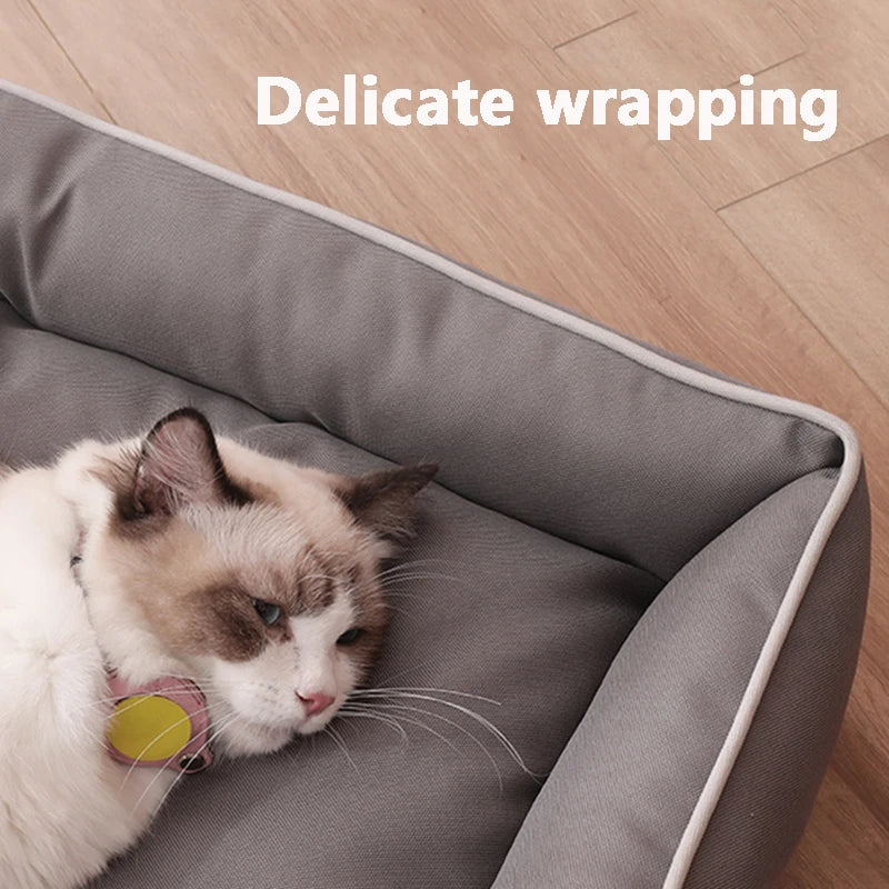 Provide your loyal companion with a luxurious, unshakeable sanctuary of deep sleep, while keeping your chic living room flawlessly elegant.