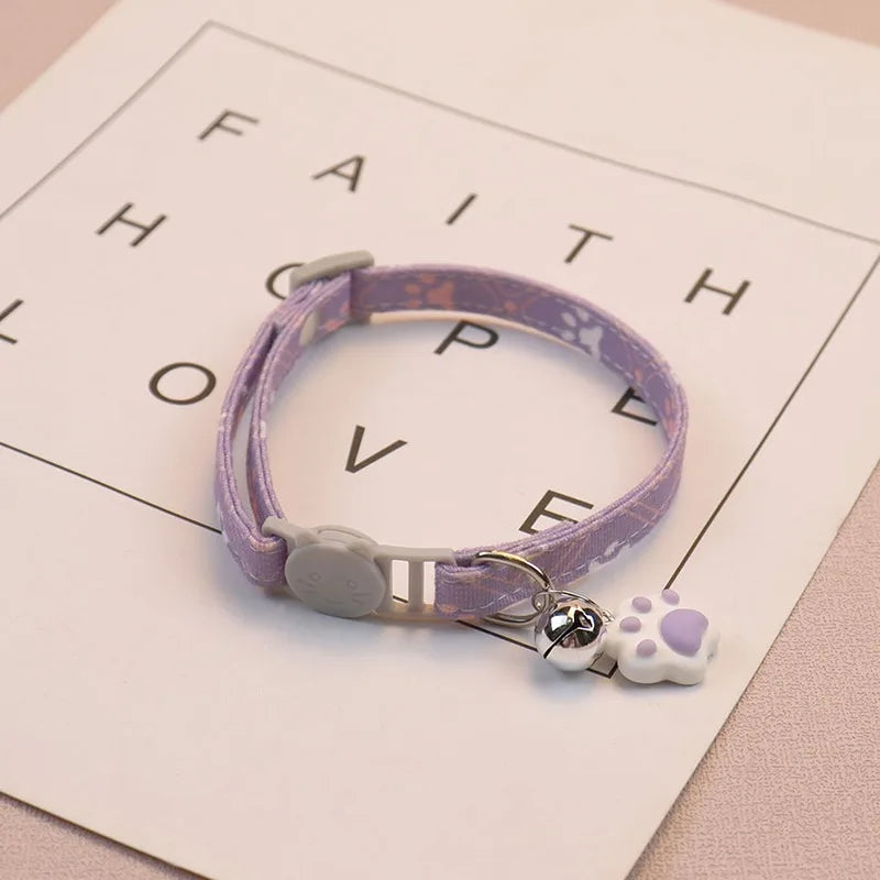 Colorful Dog & Cat Collar with Bell