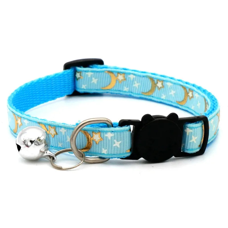 Colorful Dog & Cat Collar with Bell