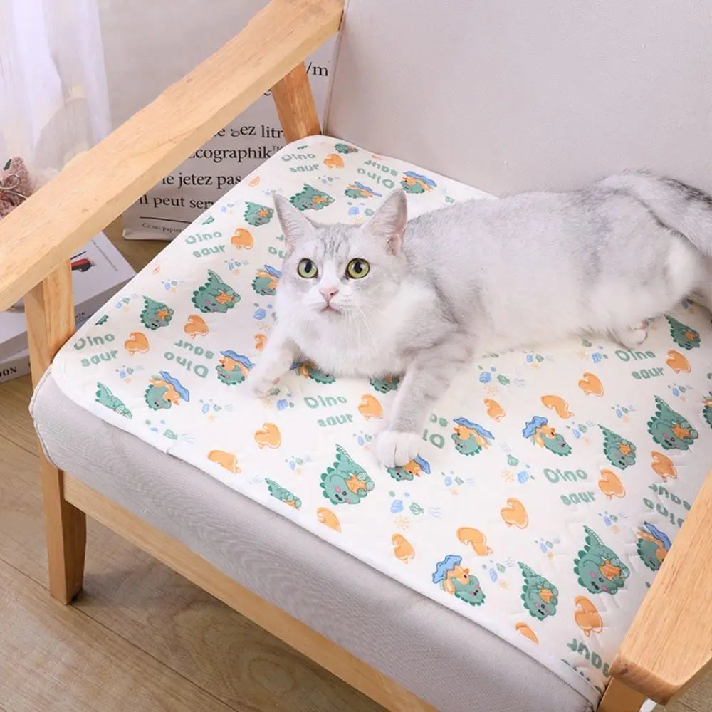 Pet Cooling Mat Bed – Soft Non-Slip Dog & Cat Bed