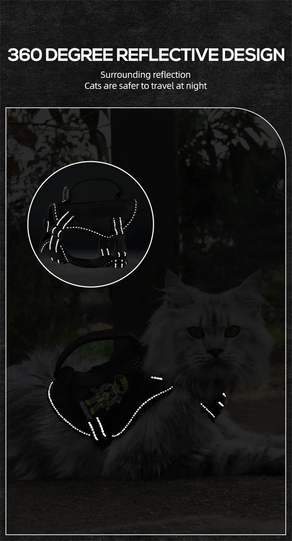 The Tactical Explorer: Why Your Adventure Cat Needs a "Neck-Less" Military-Grade Vest