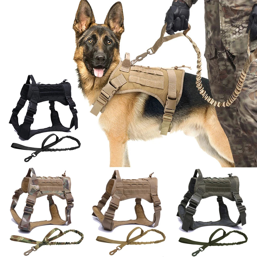 `Military Dog Harness & Training Vest