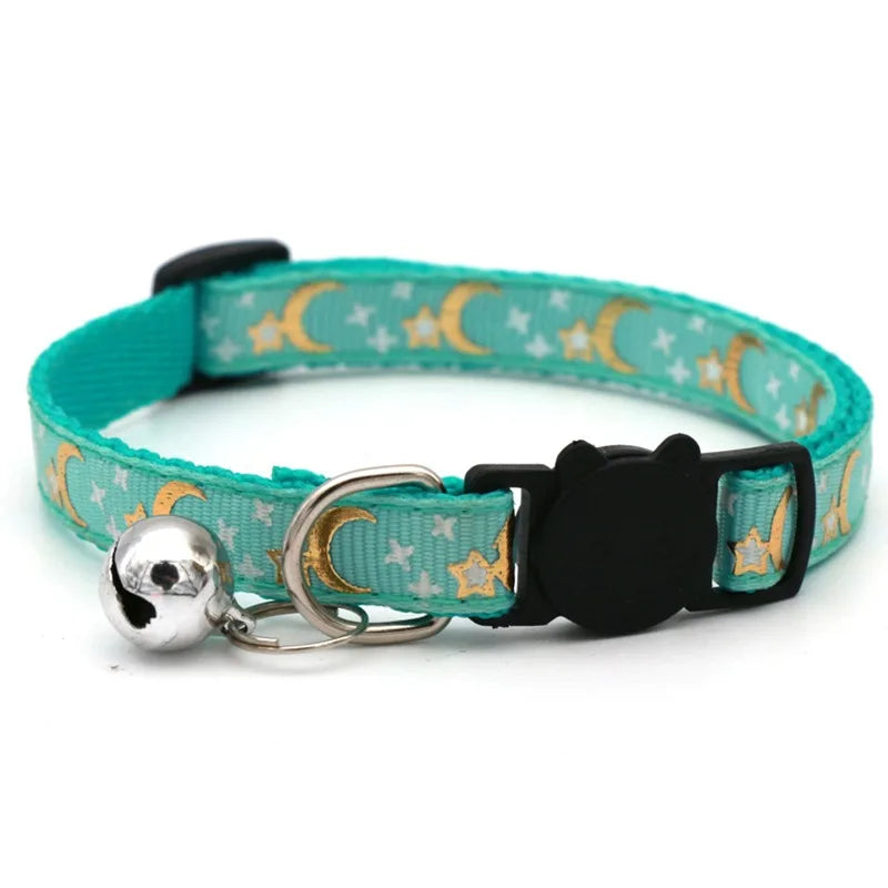 Colorful Dog & Cat Collar with Bell