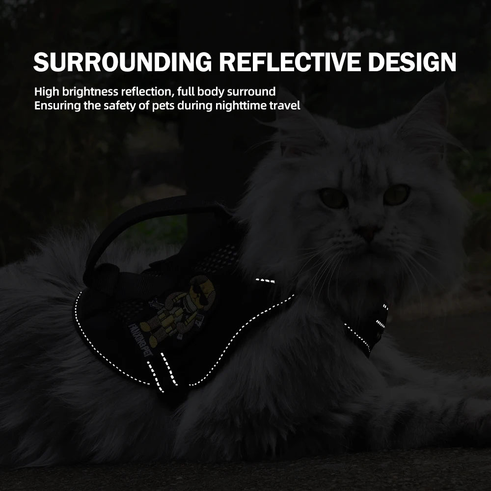 The Tactical Explorer: Why Your Adventure Cat Needs a "Neck-Less" Military-Grade Vest