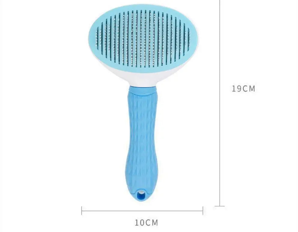 Stainless Steel Pet Grooming Brush for Dogs & Cats