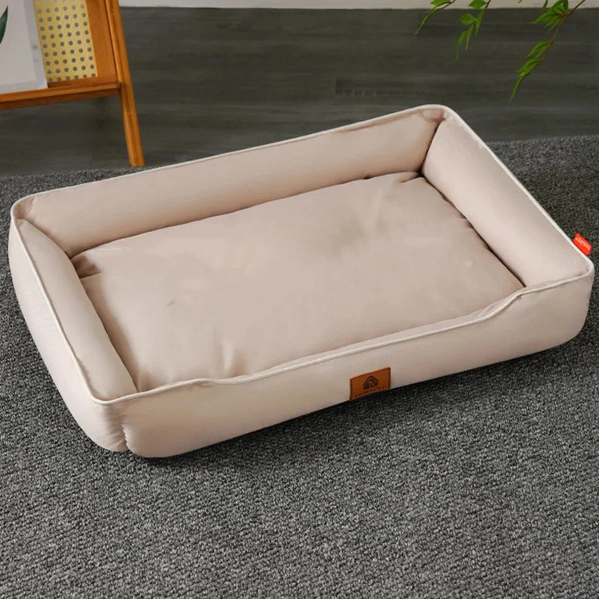 Provide your loyal companion with a luxurious, unshakeable sanctuary of deep sleep, while keeping your chic living room flawlessly elegant.