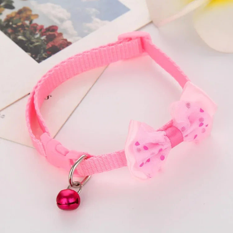 Adjustable Cat & Kitten Collar with Bell