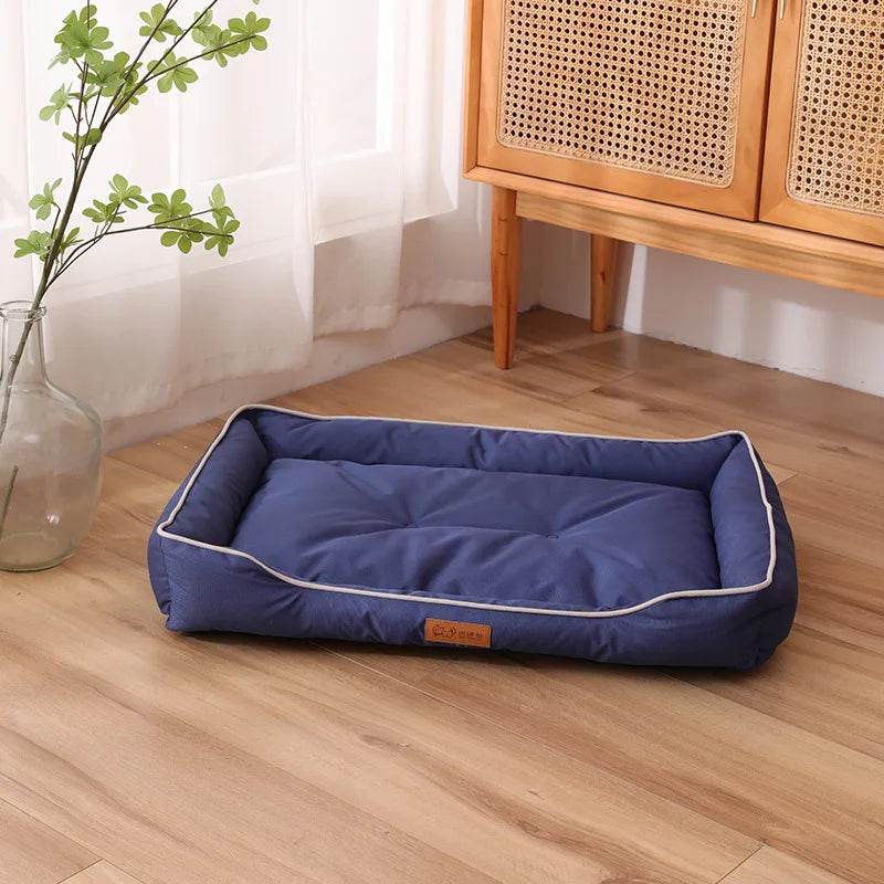Provide your loyal companion with a luxurious, unshakeable sanctuary of deep sleep, while keeping your chic living room flawlessly elegant.