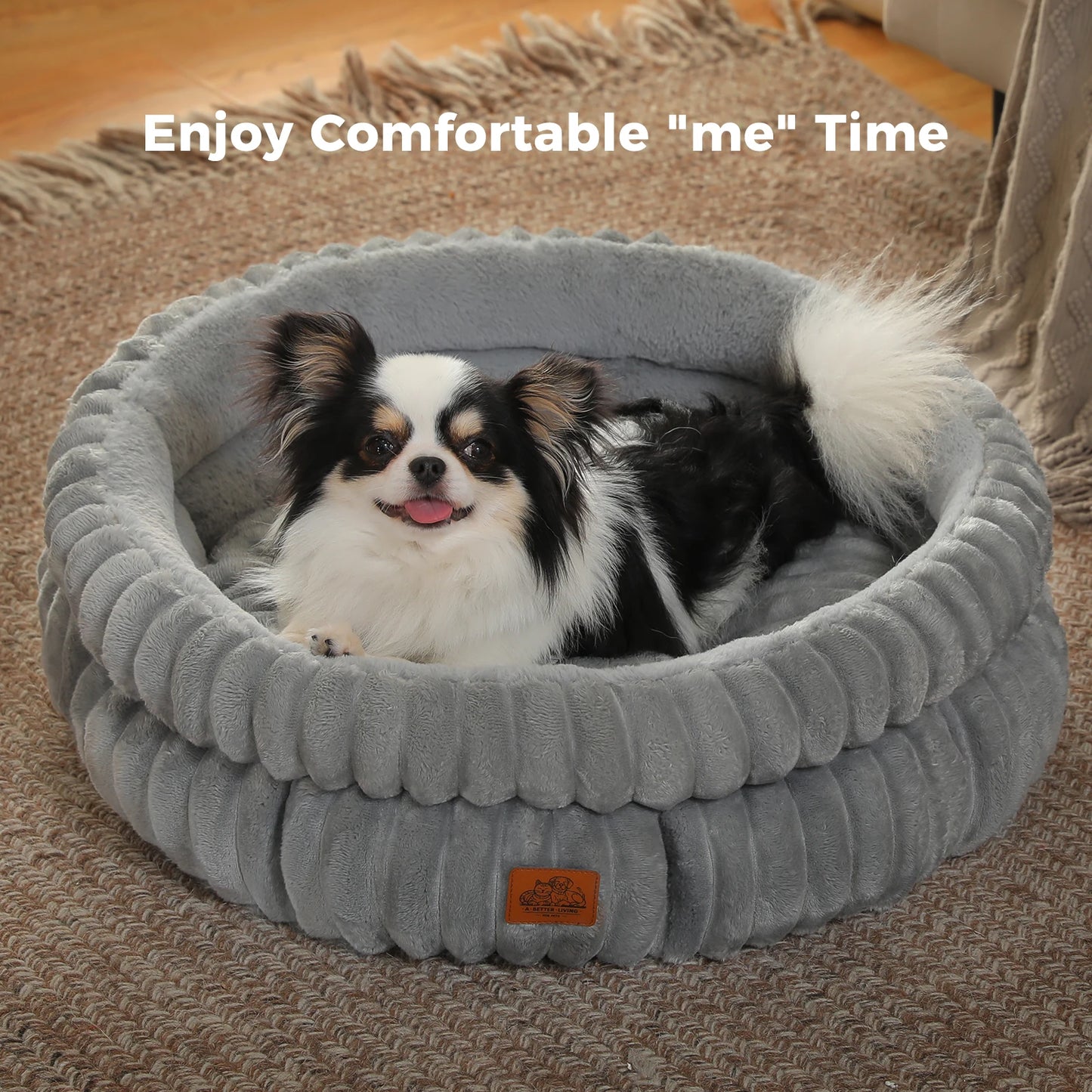 Deep REM Starts with a Hug: The "Barkitecture" Nest for the Modern Cuddle-Bug