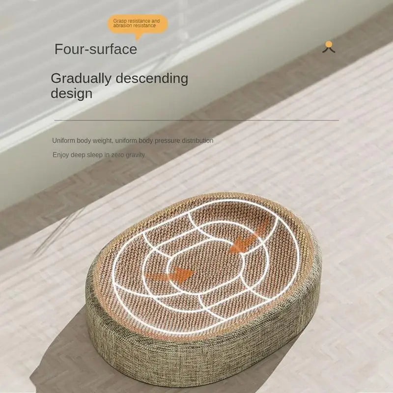 Upgrade the Scratch: Why Modern Cat Parents are Trading Cardboard for the PurePlayPaws Sisal Bed