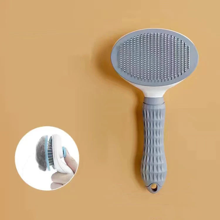 Stainless Steel Pet Grooming Brush for Dogs & Cats