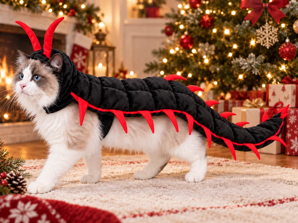 Skip the boring store-bought pumpkin cape. Crown your fur-baby the undisputed showstopper of Halloween
