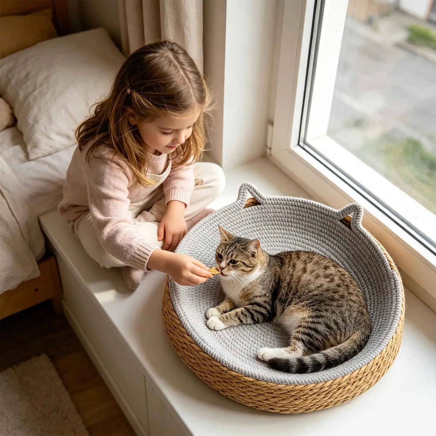 Give your furry best friend a year-round sanctuary for scratching, teething, and snoozing—without ever compromising your home's pristine aesthetic.