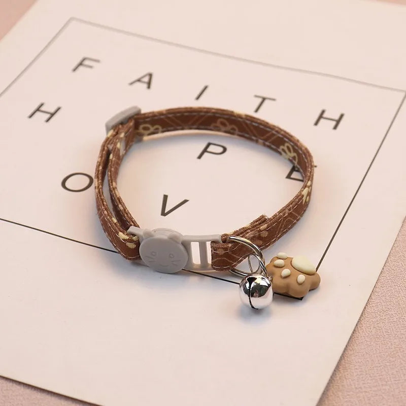 Colorful Dog & Cat Collar with Bell