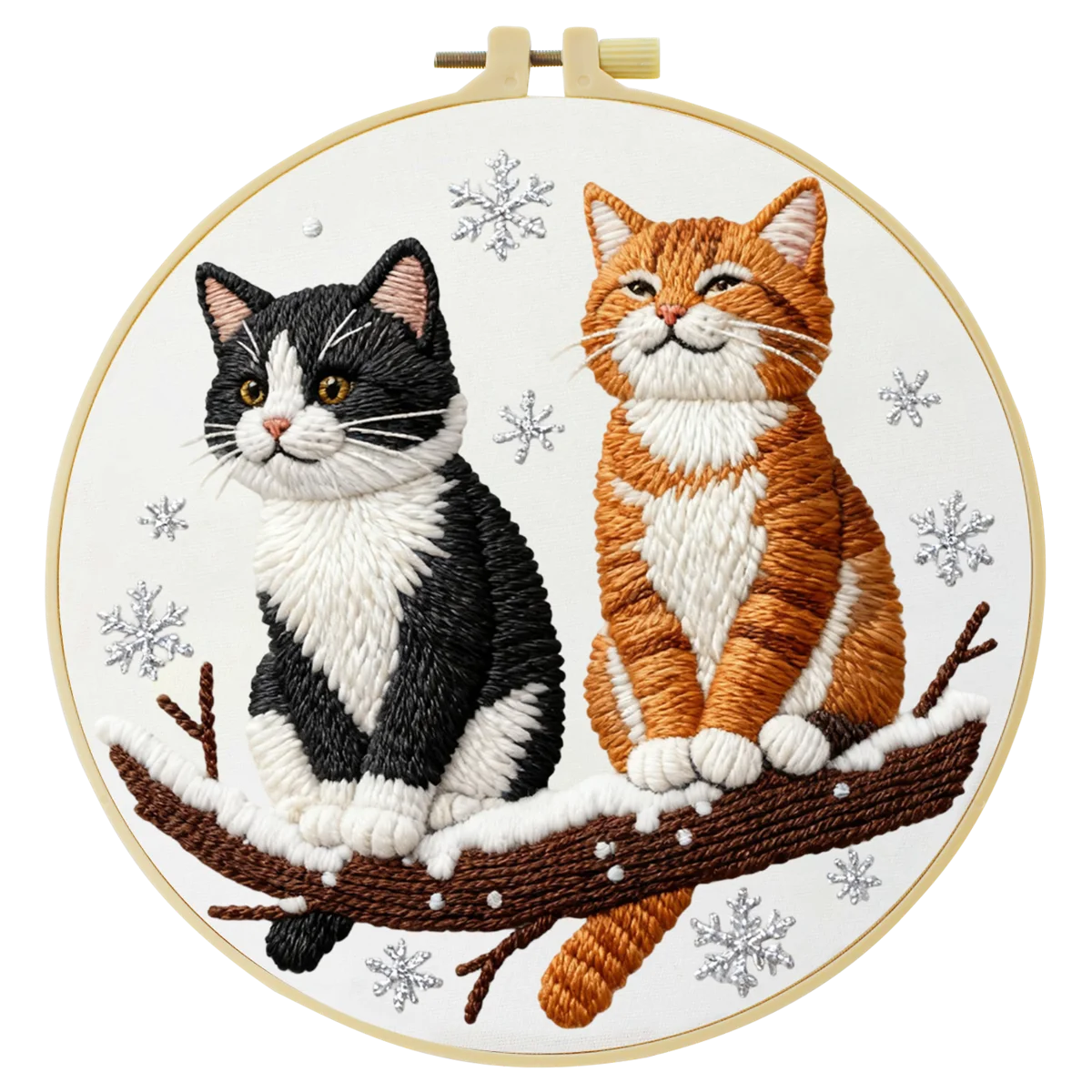Because your winter nights call for mindful crafting, and your sanctuary deserves a touch of custom-framed feline warmth.
