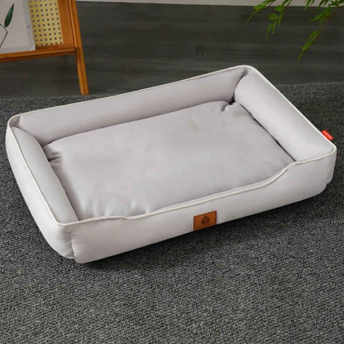Provide your loyal companion with a luxurious, unshakeable sanctuary of deep sleep, while keeping your chic living room flawlessly elegant.