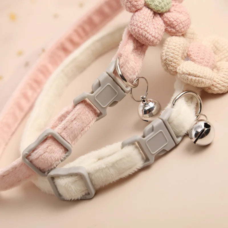 Let your feline's unique aura shine brightly, blending whimsical hand-crafted beauty with the safety and mindful comfort they deserve.